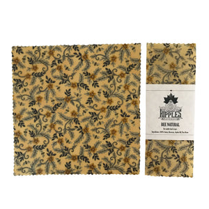 
                  
                    Bees Wax Food Wrap - Vines & Bees Pattern
                  
                