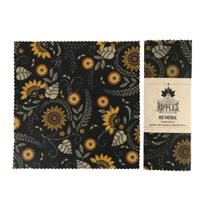 
                  
                    Bees Wax Food Wrap - Sunflower Garden Pattern
                  
                